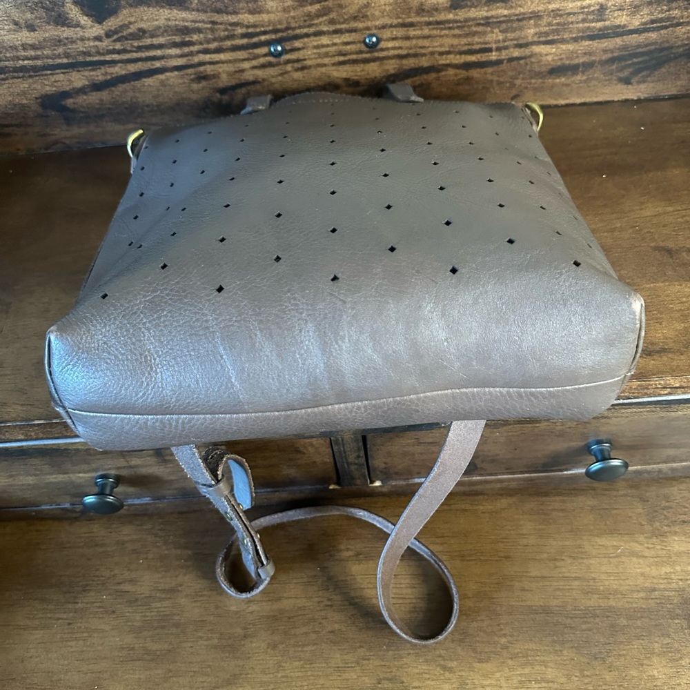 Madewell Brown Leather Crossbody Bag - Picture 6 of 12